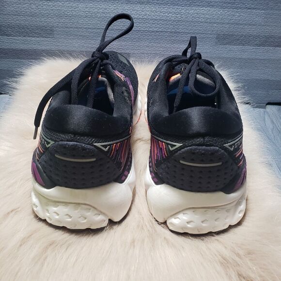 Brooks Womens Adrenaline GTS 19 Black Running Shoe - Picture 3 of 7